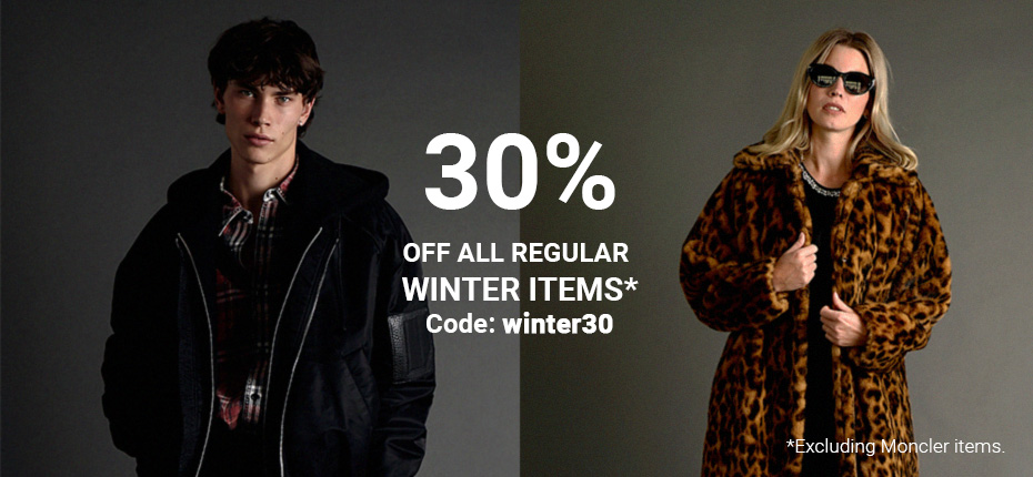 30% sale with code winter30